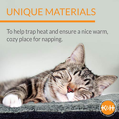 Foto 6 | Almohadilla Para Mascotas K&h Pet Products, Autocalentable, Gris Y Negra, 53 X 43 Cm - Venta Internacional.