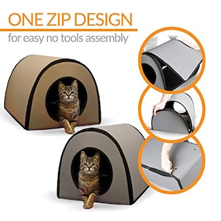 Foto 3 | Refugio Térmico Para Gatos Cat House K&h Pet Products Con Calefacción - Venta Internacional.