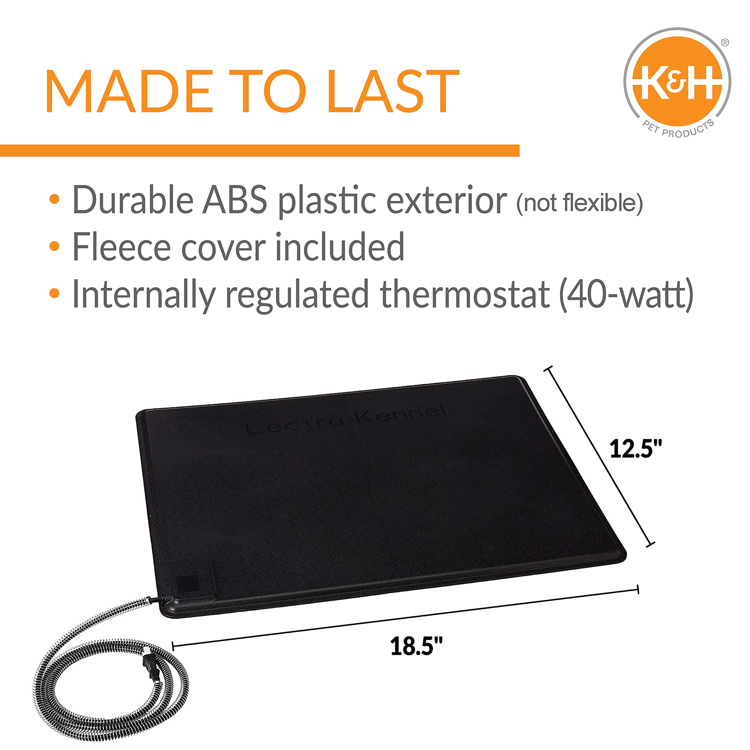 Foto 2 | Almohadilla Térmica Para Perros K&h Pet Products Lectro-kennel Small - Venta Internacional.