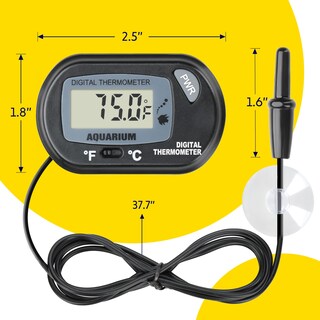 Foto 7 | Alfombrilla Térmica Ipower De 4 W Con Forma De Reptil, 10 X 18 Cm, Con Termómetro Para Terrario - Venta Internacional.