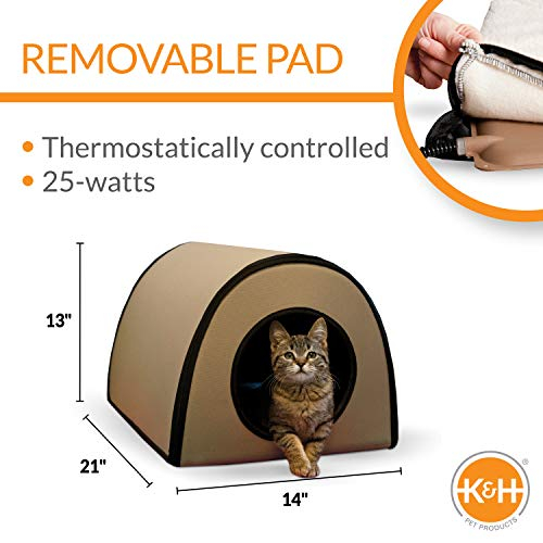 Foto 3 pulgar | Refugio Térmico Para Gatos Cat House K&h Pet Products Con Calefacción - Venta Internacional.