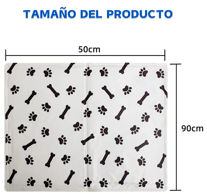 Foto 3 pulgar | Xtellar - Lujo De Tapete Refrescante Para Perros Grandes Y Mascotas 90x50 - Colchón De Hielo De Verano Ultra-con