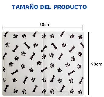 Foto 2 | Xtellar - Lujo De Tapete Refrescante Para Perros Grandes Y Mascotas 90x50 - Colchón De Hielo De Verano Ultra-con