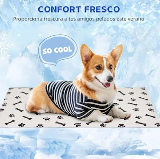 Foto 4 | Xtellar - Lujo De Tapete Refrescante Para Perros Grandes Y Mascotas 90x50 - Colchón De Hielo De Verano Ultra-con