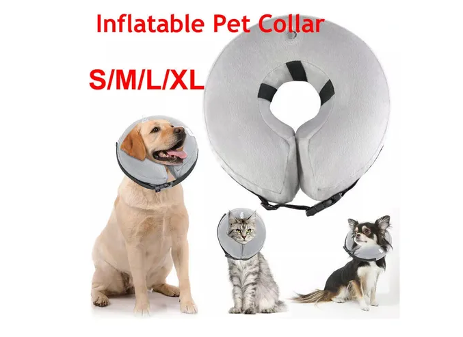 Foto 6 pulgar | Collar Isabelino Inflable Anti-mordida y Arañazos Xtellar  para Mascota