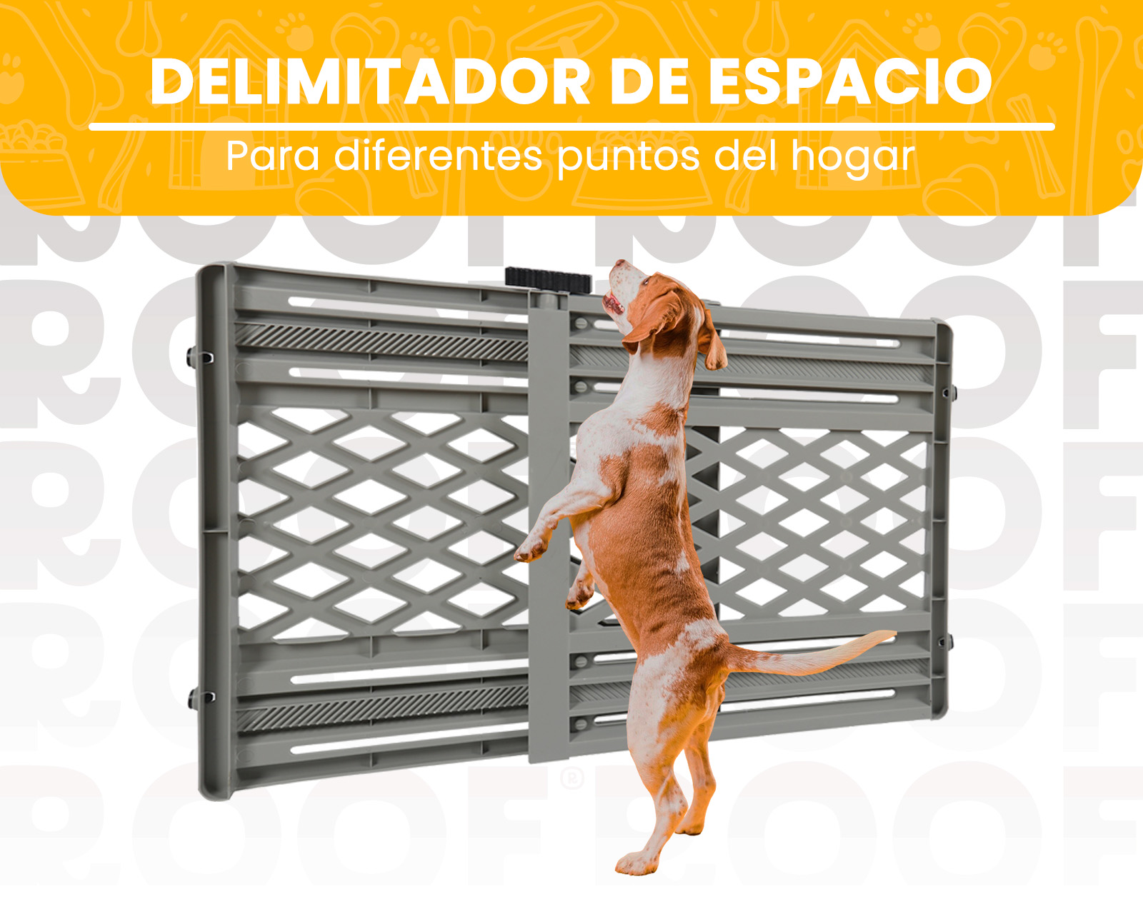 Foto 3 pulgar | Puerta De Plástico Para Mascotas