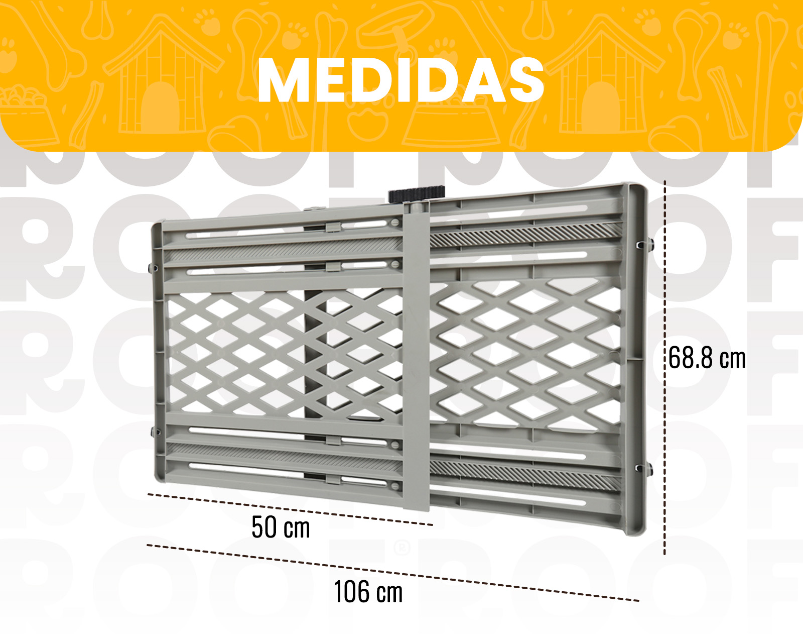 Foto 5 pulgar | Puerta De Plástico Para Mascotas