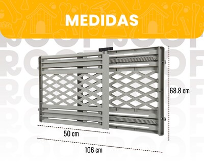 Foto 4 | Puerta De Plástico Para Mascotas
