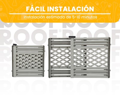 Foto 8 | Puerta De Plástico Para Mascotas