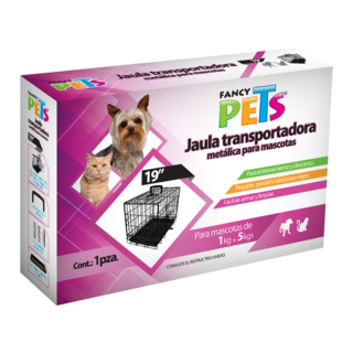 Foto 3 | Jaula Metálica Fancy Pets para Perro de 1 a 5 Kilos Tamaño Chico 19 Pulgadas
