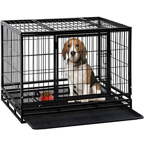 Jaula Para Perros Bestpet Heavy Duty Para Perros Grandes De 36 Pulgadas - Venta Internacional.