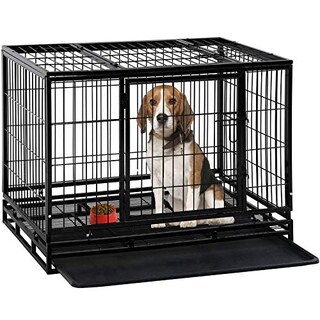 Foto 1 | Jaula Para Perros Bestpet Heavy Duty Para Perros Grandes De 36 Pulgadas - Venta Internacional.