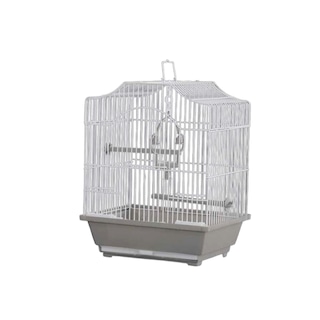 Foto 1 | Jaula con Columpio y Techo Geométrico para Aves Monte Verde