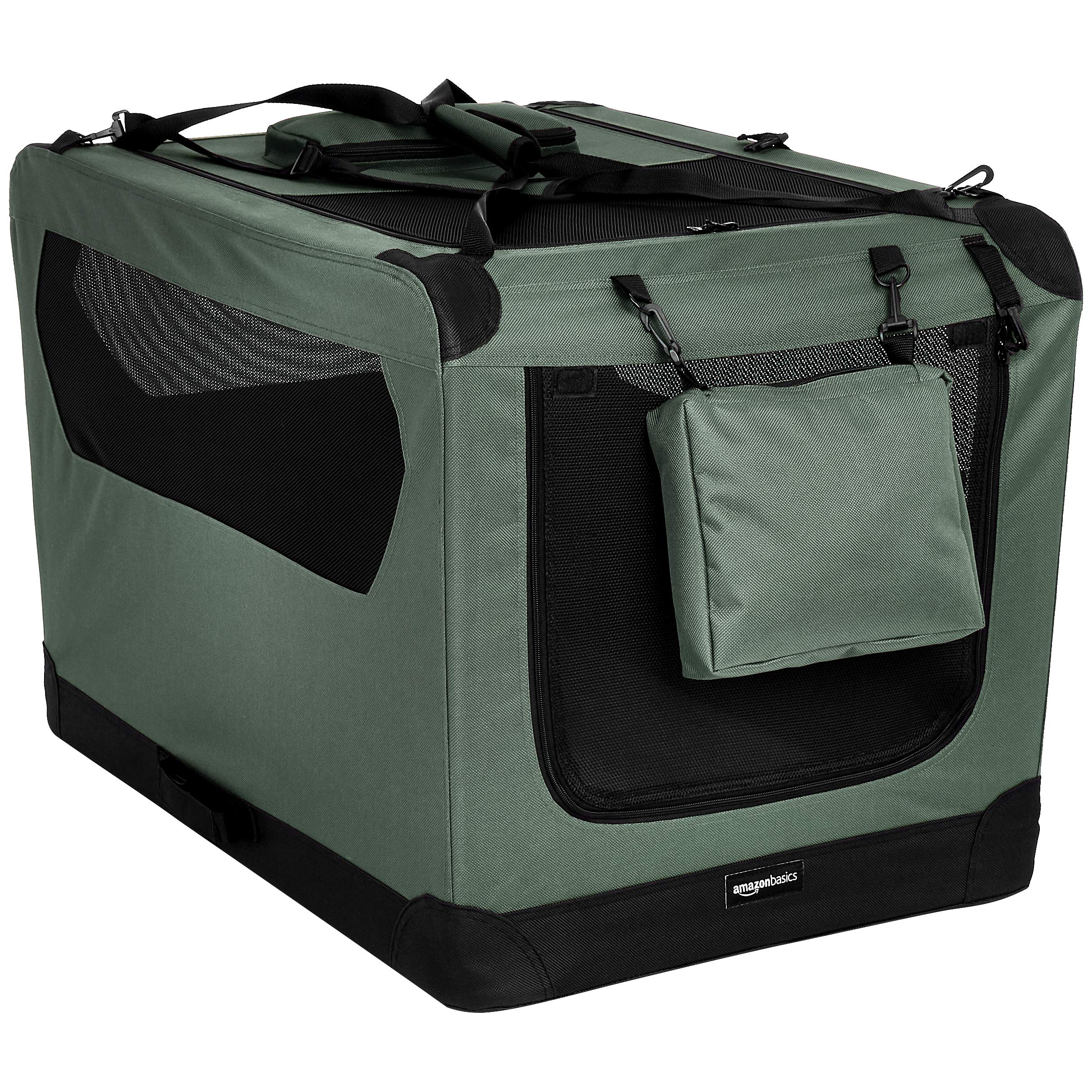 Jaula Para Mascotas Y Perros, Caseta Amazon Basics, Plegable, 36 X 24 X 24 Cm - Venta Internacional.