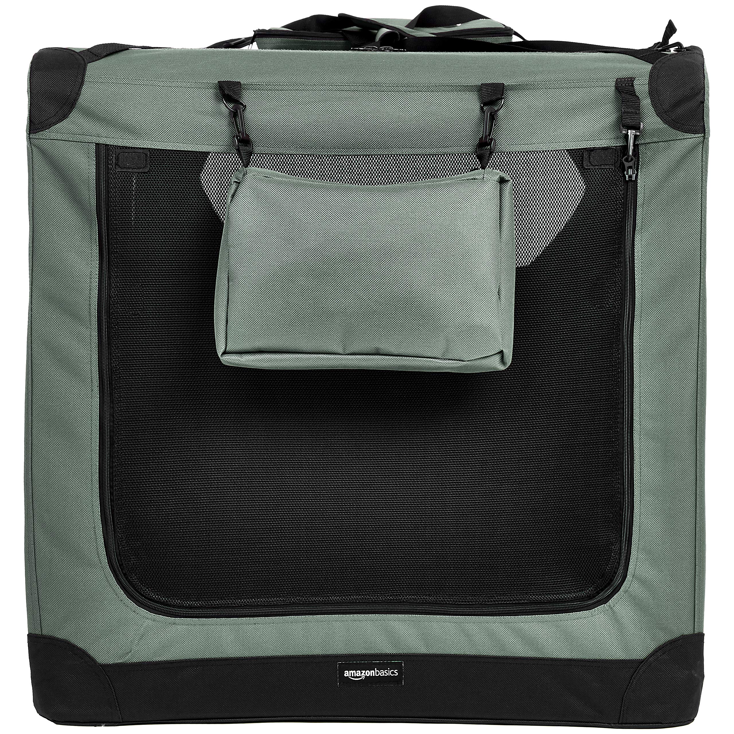 Foto 2 | Jaula Para Mascotas Y Perros, Caseta Plegable Amazon Basics, 42 X 31 X 31 Cm - Venta Internacional.