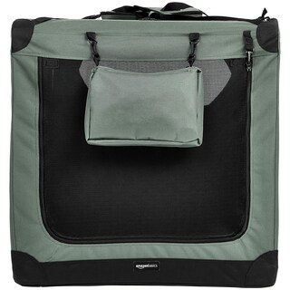 Foto 2 | Jaula Para Mascotas Y Perros, Caseta Plegable Amazon Basics, 42 X 31 X 31 Cm - Venta Internacional.
