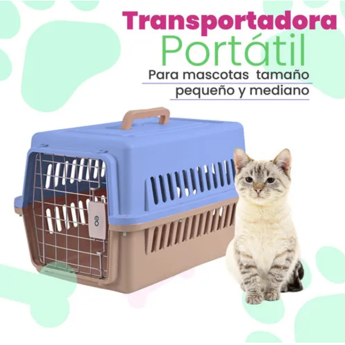 Foto 3 pulgar | Jaula Transportadora Portátil Para Mascotas Pequeñas Eo Safe Imports Esi-18984 Multicolor