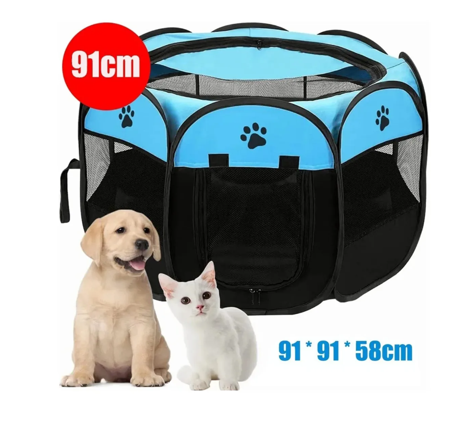 Foto 3 pulgar | Corral Jaulas Para Perros Plegable Mascota Casa