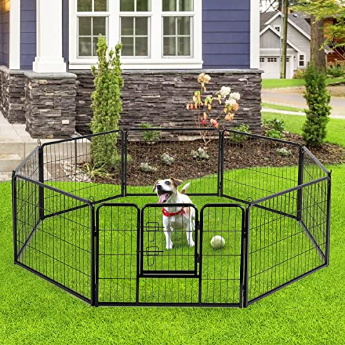 Foto 3 pulgar | Parque Infantil Para Perros Bestpet, 24/32/40 Cm De Altura, 8/16/24/32 Paneles Metálicos - Venta Internacional.