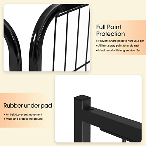 Foto 4 pulgar | Parque Infantil Para Perros Bestpet, 24/32/40 Cm De Altura, 8/16/24/32 Paneles Metálicos - Venta Internacional.