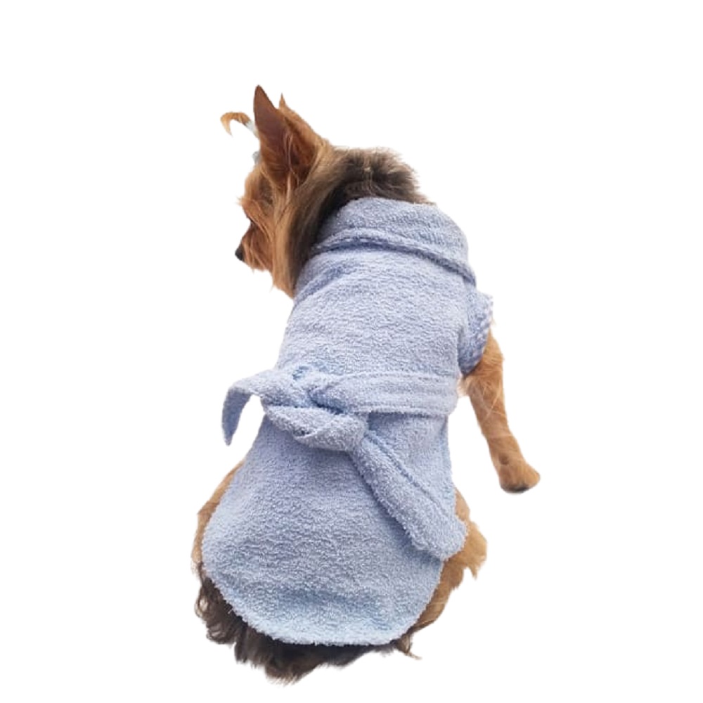 Foto 2 | Bata Baño Pet Pals Bubble Coat Azul para Perro