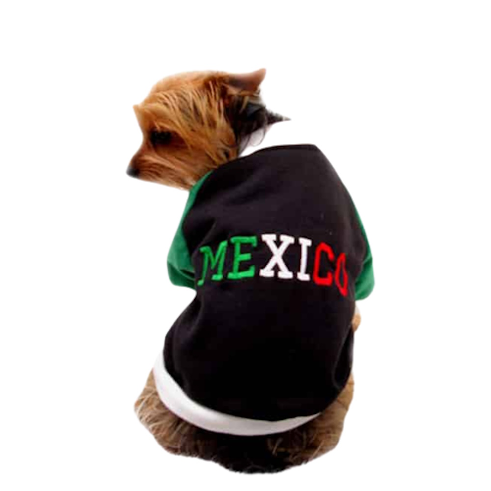 Foto 2 pulgar | Chamarra para Perro Pet Pals Negra Mundial Futbol México