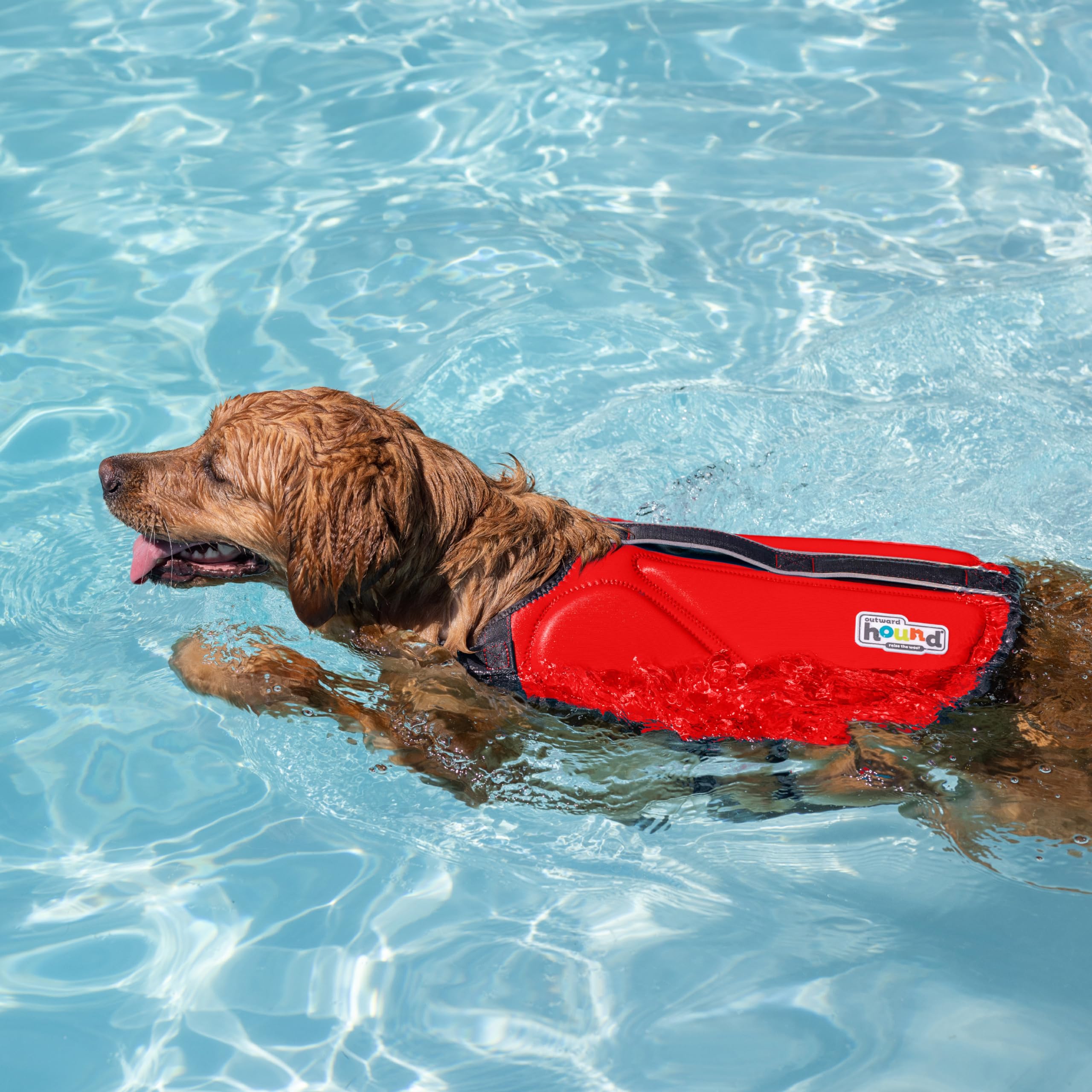 Foto 7 pulgar | Chaleco Salvavidas Para Perros Outward Hound Dawson Swim, Rojo, Pequeño - Venta Internacional.