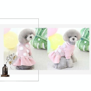 Foto 1 | Falda Para Perro Huoguo Bichon De Pomerania, Cálida, Talla L, Rosa - Venta Internacional.