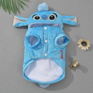 Foto 4 | Disfraz De Mascota De Algodón Con Dibujos Animados, Cálido Para Invierno, De Dog Apparel Huoguo - Venta Internacional.