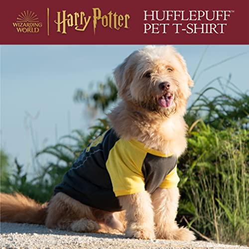 Foto 3 pulgar | Camiseta Para Mascotas Harry Potter Hufflepuff, Talla Mediana, Para Perro - Venta Internacional.