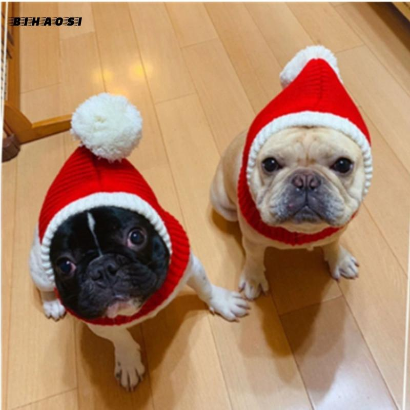 Foto 3 pulgar | Gorro Navideño Para Perros Y Gatos Con Gorra De Cosplay Para Mascotas - Venta Internacional.