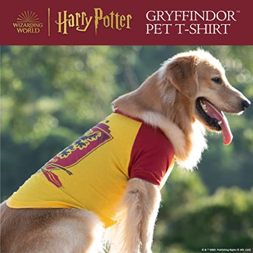 Foto 3 pulgar | Camiseta Para Perro Harry Potter Gryffindor Talla L - Venta Internacional.