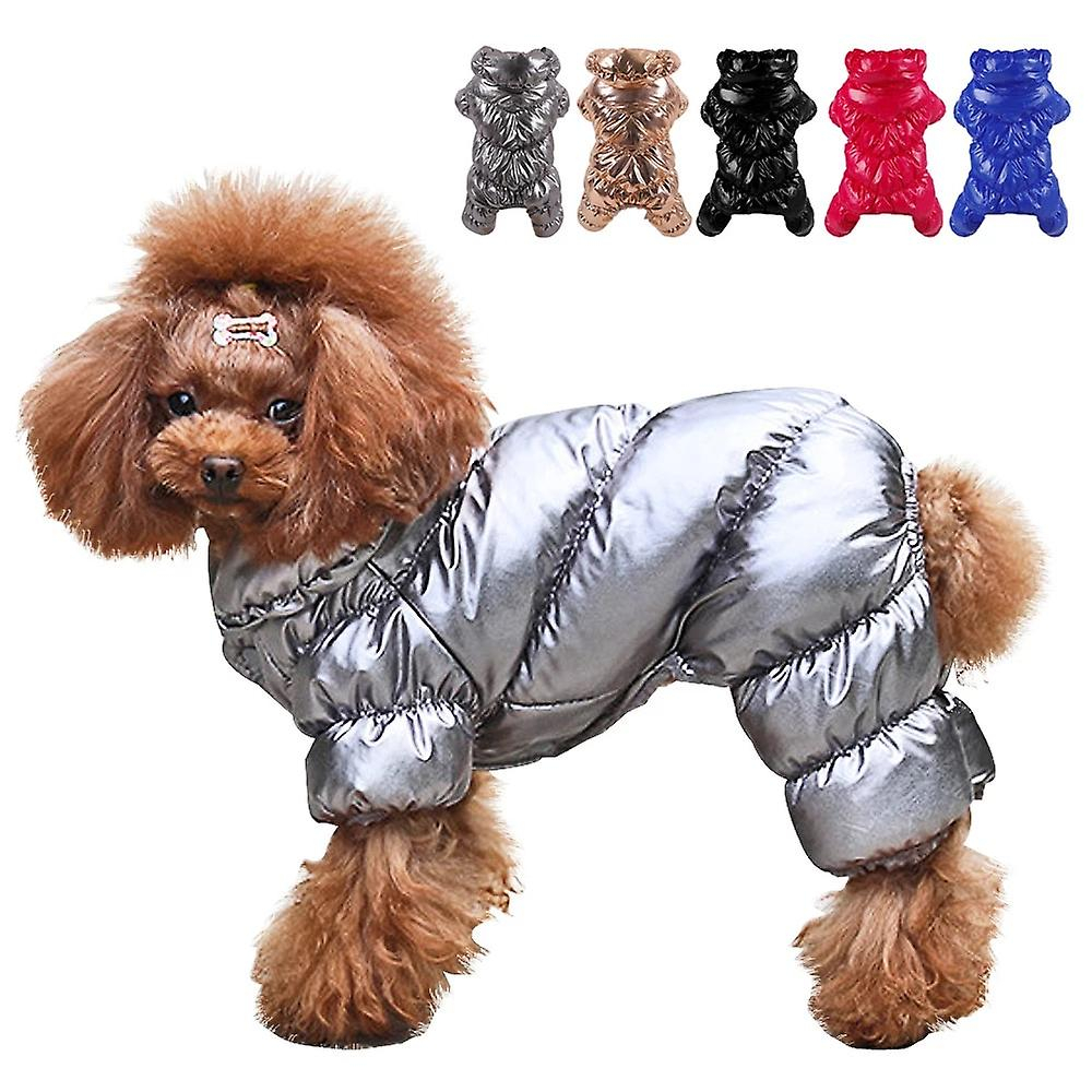 Foto 2 pulgar | Abrigo Impermeable Grueso De Forro Polar De Invierno Para Perros Pequeños  - Venta Internacional.