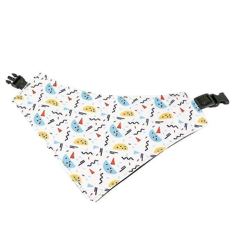 Foto 1 | Bufanda Para Mascotas, Jaula Para Pájaros, Baños De Pájaros, Estampado Pac-man, Impermeable, Talla X - Venta Inter