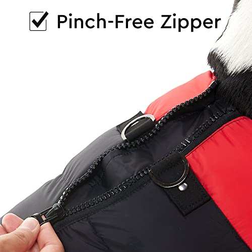 Foto 8 pulgar | Chaleco Acolchado Gooby Para Perros, Color Rojo, De Invierno, Para Pequeños Y Medianos - Venta Internacional.