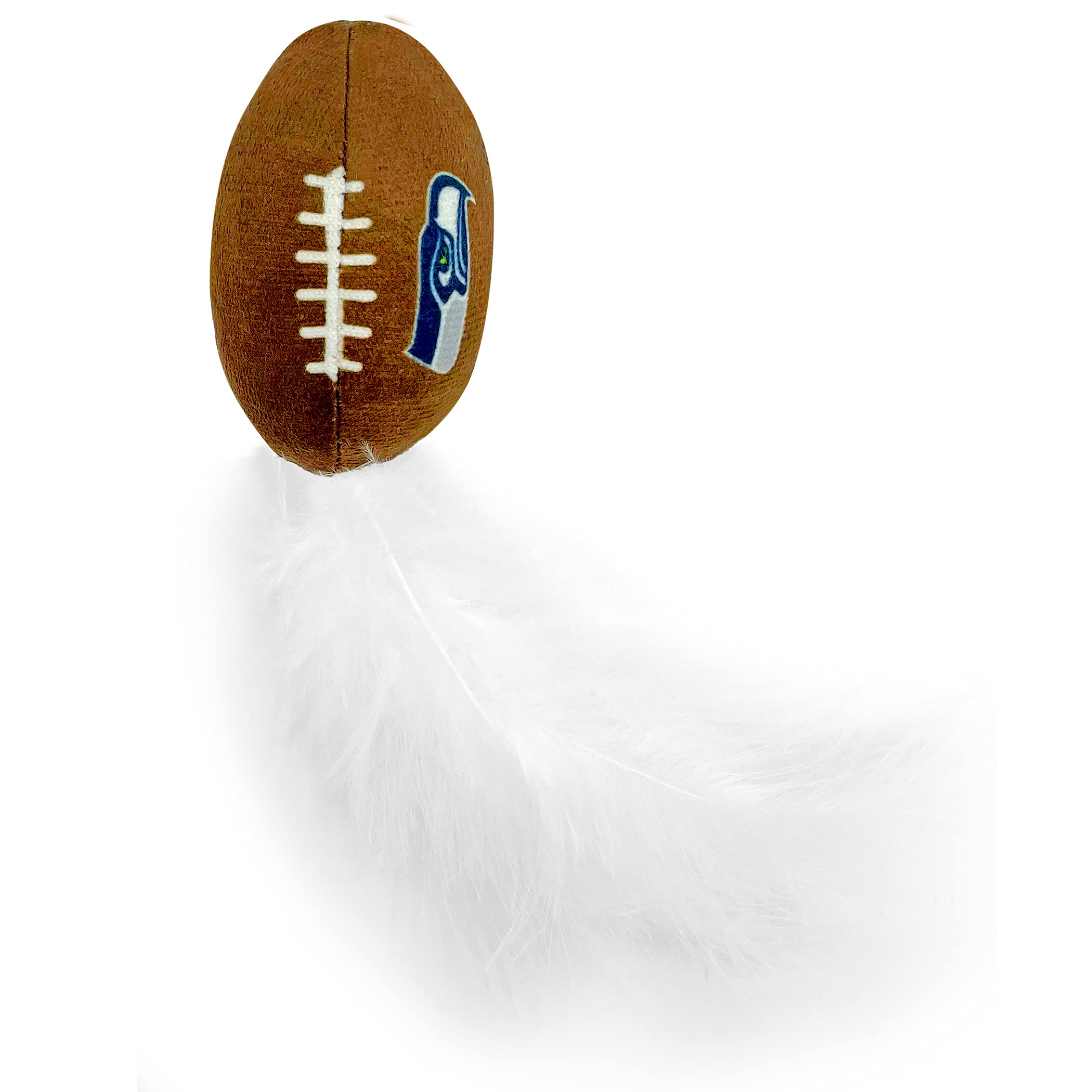 Foto 6 pulgar | Juego De Juguetes De Felpa Para Gatos De La Nfl Seattle Seahawks Con Hierba Gatera, 3 Piezas - Venta Internacional.