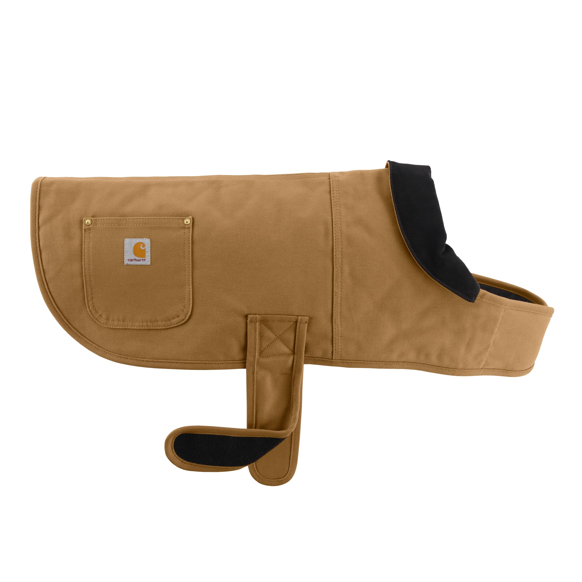 Capa Para Perros Carhartt Firm Duck Con Aislamiento Térmico Para Tareas De Perro, Marrón Y Latón - Venta Internacional