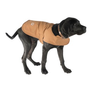 Foto 4 | Capa Para Perros Carhartt Firm Duck Con Aislamiento Térmico Para Tareas De Perro, Marrón Y Latón - Venta Internacional