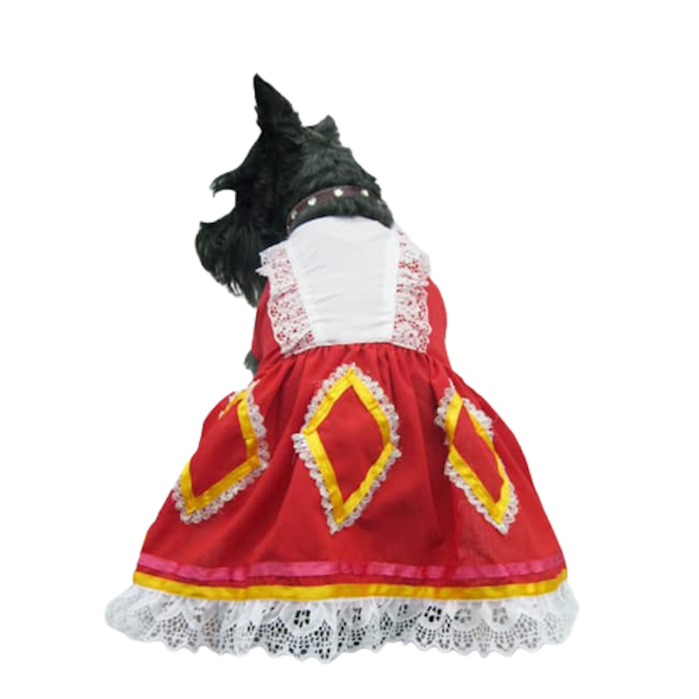 Foto 2 pulgar | Vestido Traje Típico Jalisco Pet Pals Rojo para Perro