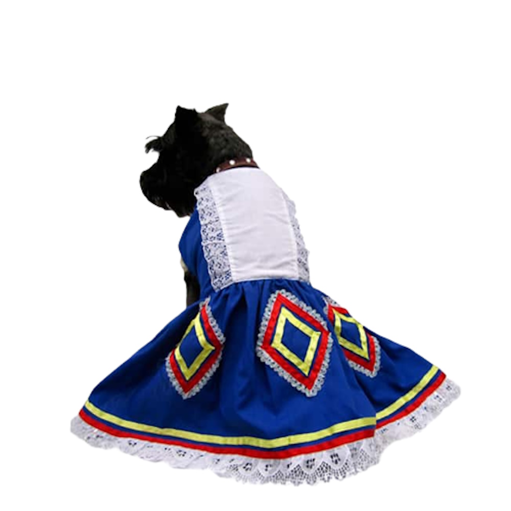 Foto 2 pulgar | Vestido para Perro Pet Pals Traje Típico Jalisco Azul