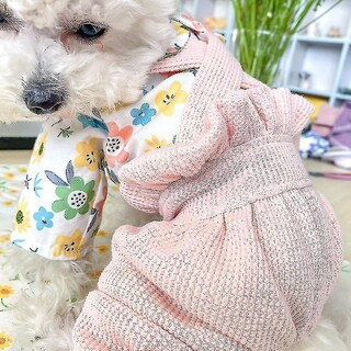 Foto 4 | Mono Para Perro Huoguo Primavera/verano Para Perro Pequeño Y Gato De Peluche - Venta Internacional.