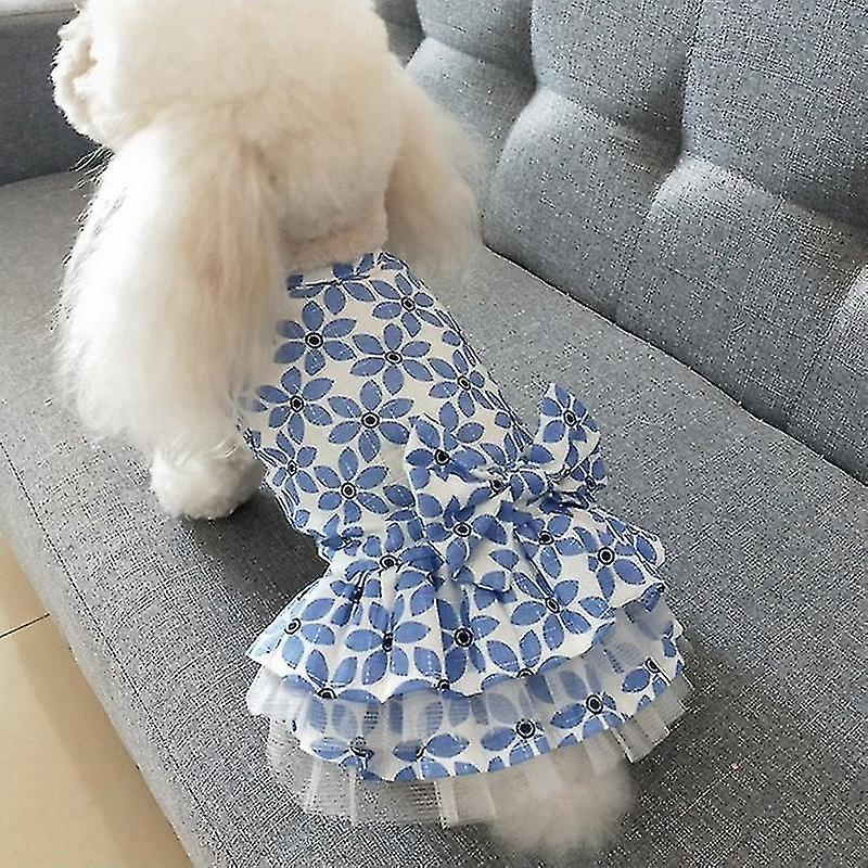 Pet Clothes Princess Falda Para Perros Pequeños, Algodón, Talla L - Venta Internacional.