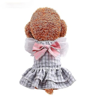 Foto 2 | Ropa Para Perros Huoguo, Ropa Para Mascotas Y Gatos, Vestido De Primavera Y Verano, Talla Xs - Venta Internacional.