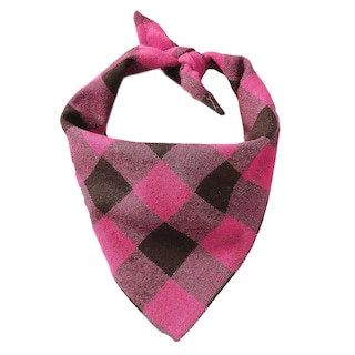 Foto 1 | Bufanda De Algodón Con Estampado A Cuadros Huoguo Para Mascotas - Venta Internacional.