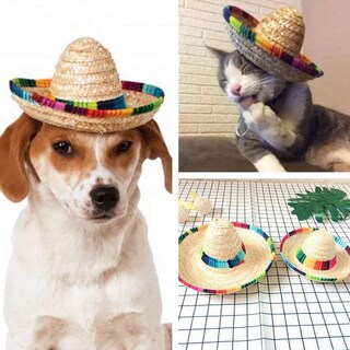 Foto 7 | Sombrero De Perro Jieyou Ajustable Para Cosplay De Chihuahua - Venta Internacional.