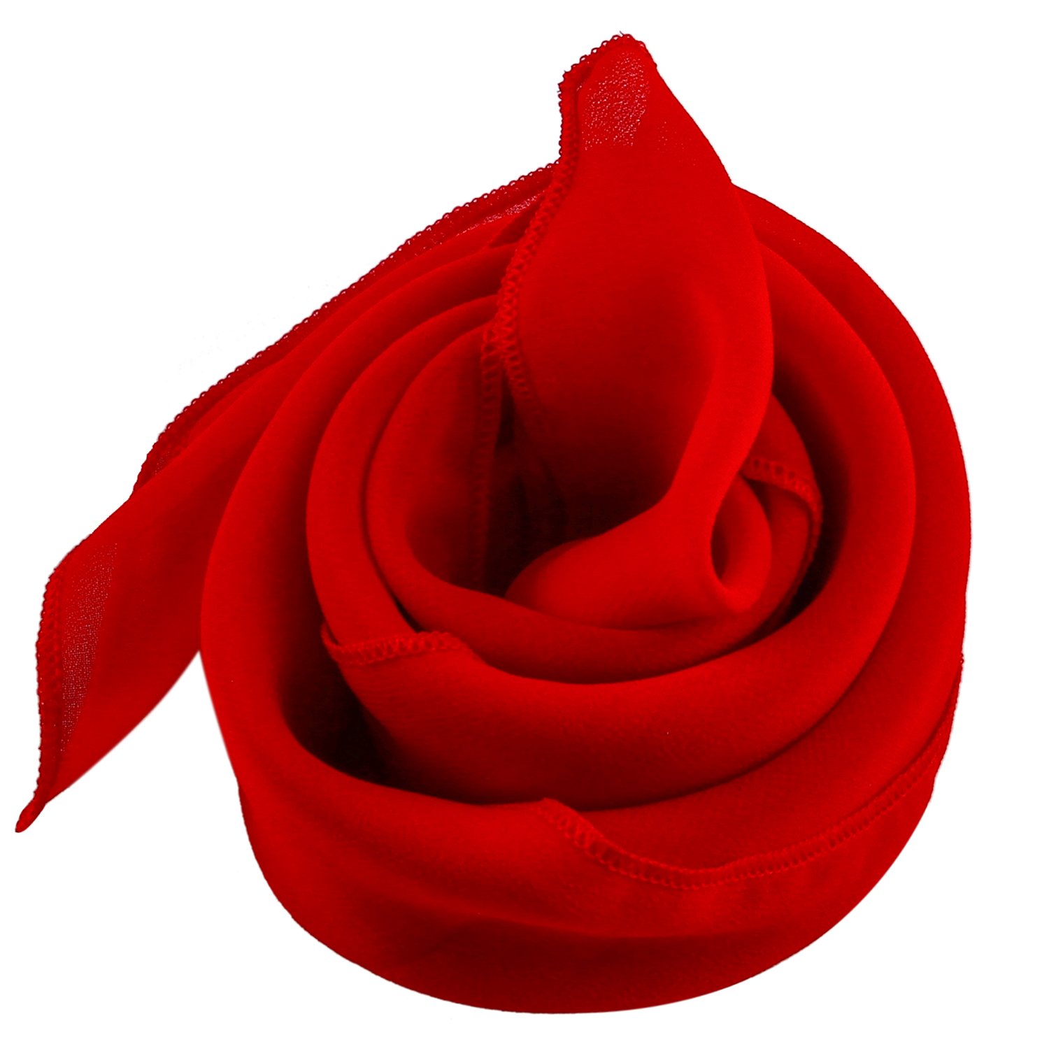 Foto 7 | Set De Accesorios De Disfraz Aneco, Paquete De 6 Pañuelos De Chifón De Los Años 50, Color Rojo - Venta Internacional.