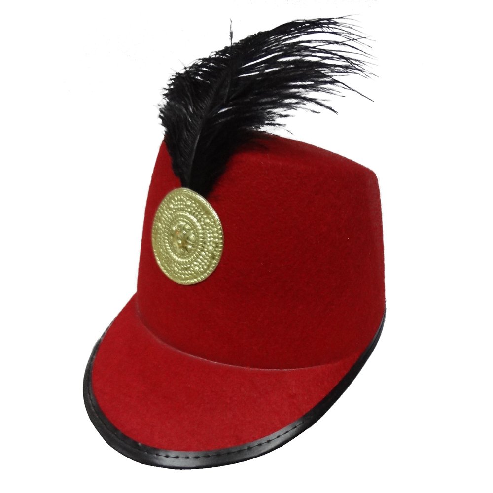Sombrero De Banda De Música Dress Up America Red Band Major Adult - Venta Internacional.