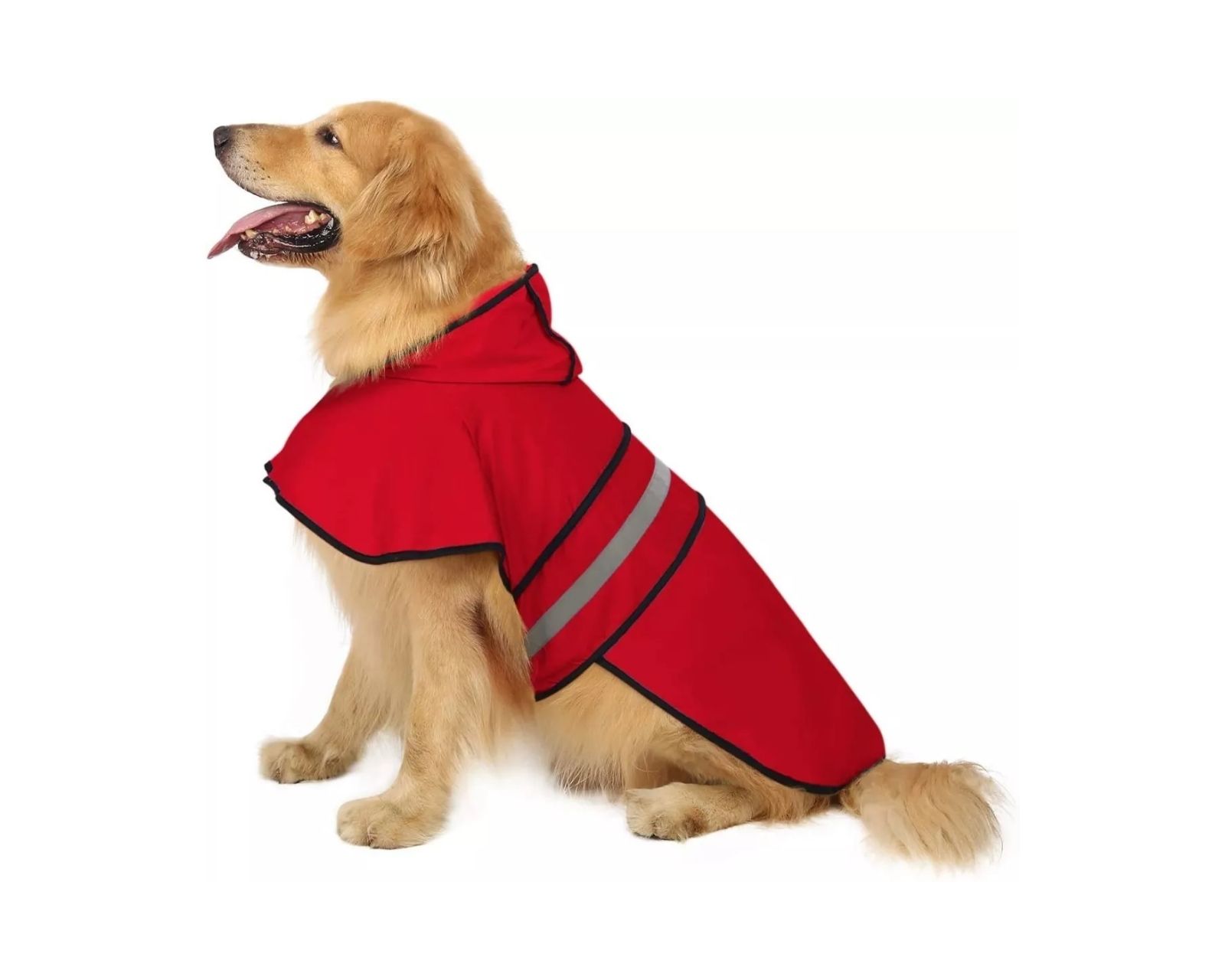 Foto 4 pulgar | Impermeable con Capucha Genérico Talla Xl para Mascota