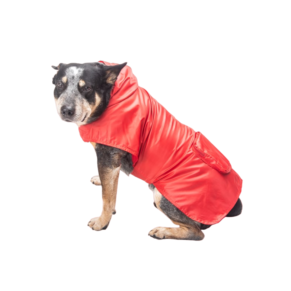 Foto 2 pulgar | Impermeable para Perro Pet Pals Tortuga Rojo
