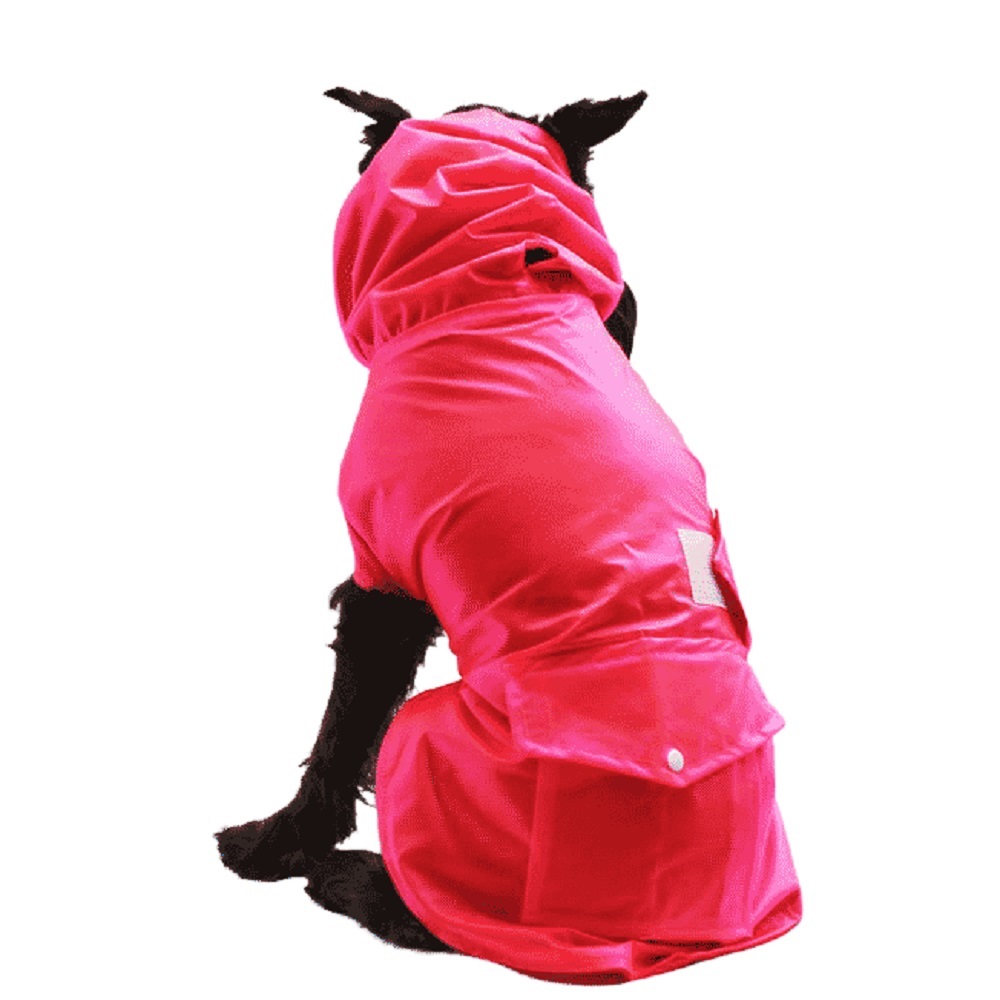 Foto 1 | Impermeable para Perro Pet Pals Rosa Neón